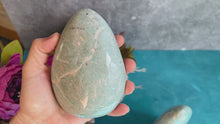 Load and play video in Gallery viewer, Large Amazonite Freeforms, Amazonstone Freeform
