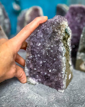 Load image into Gallery viewer, STANDING Raw &quot;Rainbow&quot; Amethyst Cathedral
