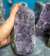Load image into Gallery viewer, STANDING Raw &quot;Rainbow&quot; Amethyst Cathedral
