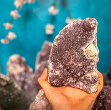Load image into Gallery viewer, STANDING Raw &quot;Rainbow&quot; Amethyst Cathedral
