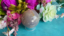 Load and play video in Gallery viewer, Blue Rose Quartz Sphere
