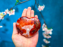 Load image into Gallery viewer, Ethically Sourced Carnelian Hearts, 275-450 grams
