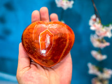 Load image into Gallery viewer, Ethically Sourced Carnelian Hearts, 275-450 grams
