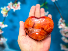 Load image into Gallery viewer, Ethically Sourced Carnelian Hearts, 275-450 grams
