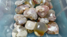 Load and play video in Gallery viewer, Flower Agate Hearts, Mother&#39;s Day Heart
