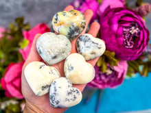 Load image into Gallery viewer, Dendritic Agate Hearts
