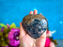 Load image into Gallery viewer, Dumortierite Hearts from Madagascar
