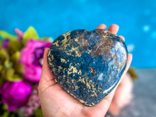Load image into Gallery viewer, Dumortierite Hearts from Madagascar

