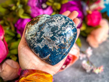 Load image into Gallery viewer, Dumortierite Hearts from Madagascar
