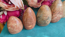 Load and play video in Gallery viewer, Peach Moonstone Crystal Freeform
