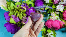 Load and play video in Gallery viewer, Pink Amethyst Hearts for Universal Love and Compassion
