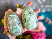 Load image into Gallery viewer, Garnierite Freeforms, Green Moonstone, Ethically Sourced Crystals
