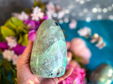 Load image into Gallery viewer, Garnierite Freeforms, Green Moonstone, Ethically Sourced Crystals
