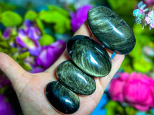 Load image into Gallery viewer, Gold Obsidian Palmstones
