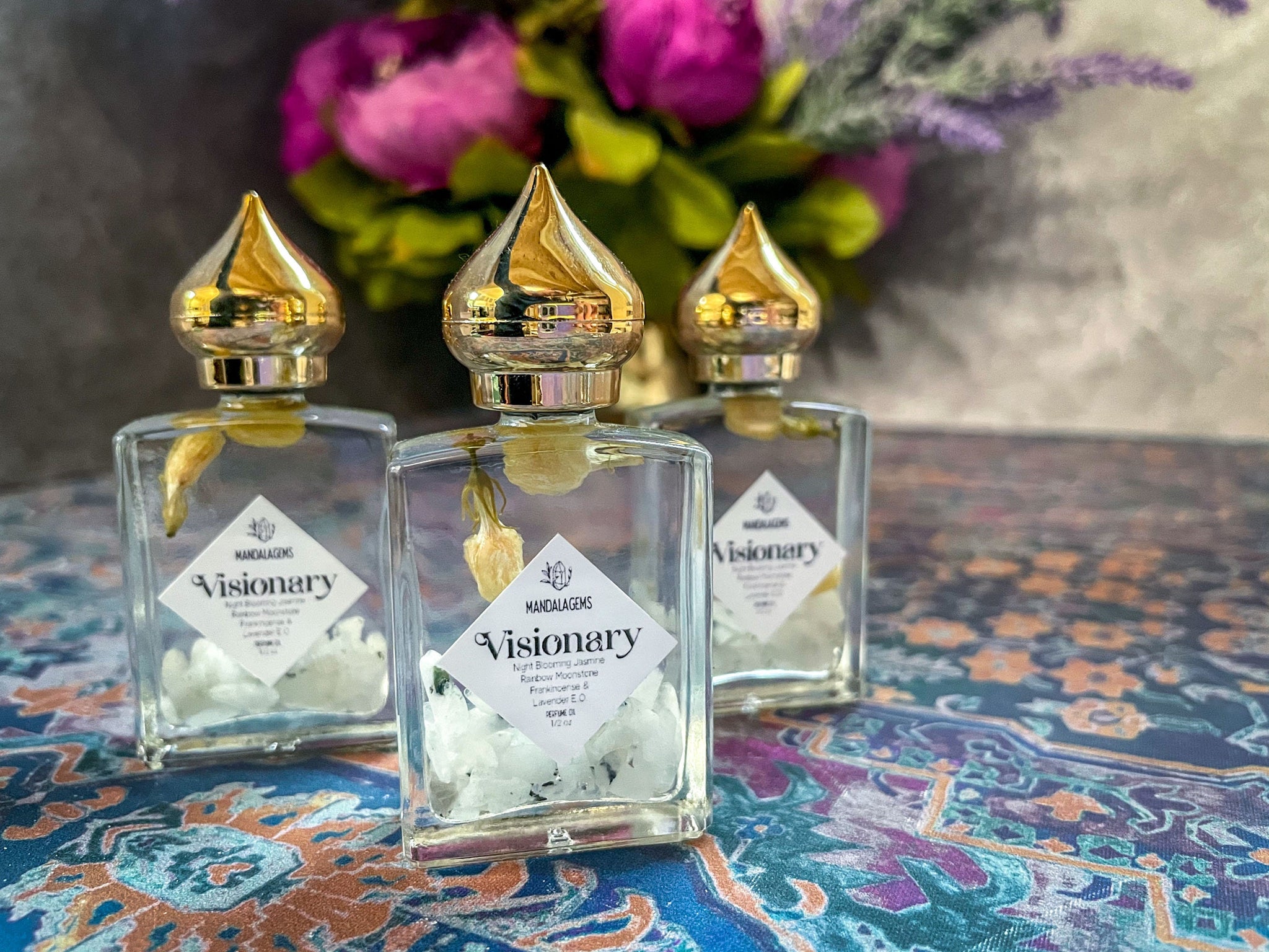 Jasmine Frankincense Perfume Essential Oil Roll on