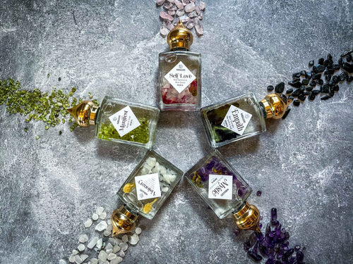 Crystal Infused 5 Perfume Oil Gift Set