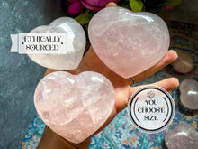 Load image into Gallery viewer, Rose Quartz Heart Crystal

