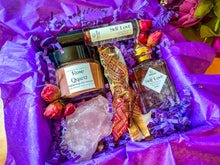 Load image into Gallery viewer, Rose quartz SELF CARE Spiritual box
