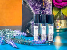 Load image into Gallery viewer, MYSTIC Roll On With Amethyst &amp; Lavender essential oil roller
