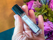 Load image into Gallery viewer, MYSTIC Roll On With Amethyst &amp; Lavender essential oil roller
