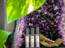 Load image into Gallery viewer, MYSTIC Roll On With Amethyst &amp; Lavender essential oil roller
