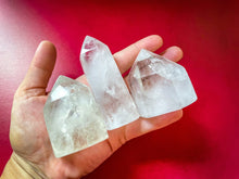Load image into Gallery viewer, polished clear Quartz towers
