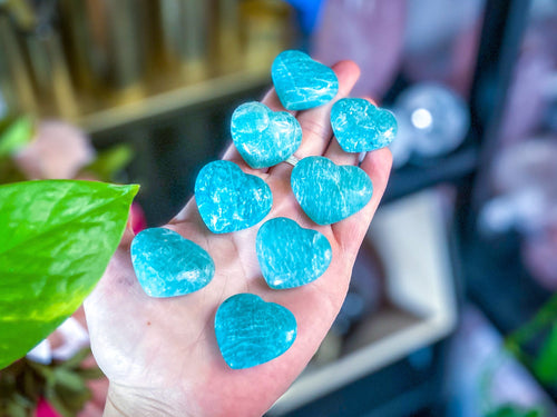 Amazonstone heart