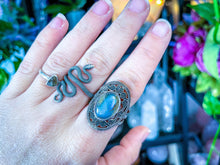 Load image into Gallery viewer, BIG Labradorite Statement Ring
