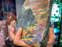 Load image into Gallery viewer, EPIC Spectralite Purple Pink Labradorite Freeform
