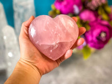 Load image into Gallery viewer, DISCOUNTED BEAUTIFUL Rose Quartz heart
