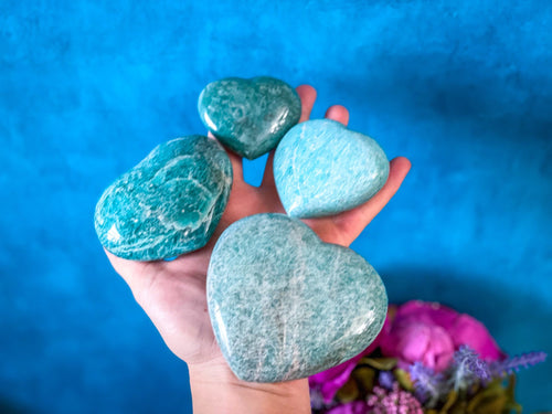Amazonstone heart