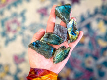 Load image into Gallery viewer, Labradorite Crystal Slab
