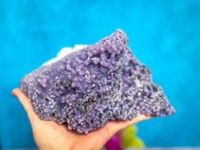 Load image into Gallery viewer, 7&quot; LARGE Purple Grape Agate
