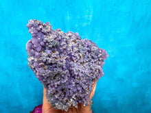 Load image into Gallery viewer, 7&quot; LARGE Purple Grape Agate
