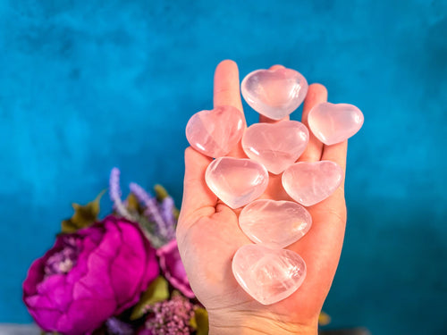 Rose Quartz Heart Crystal