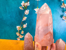 Load image into Gallery viewer, DISCOUNTED Rose Quartz towers
