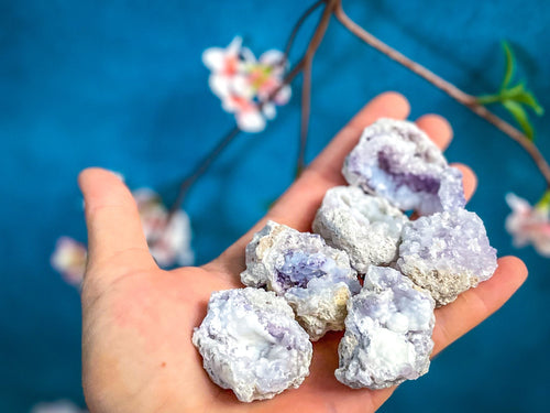 Chalcedony & Fluorite Geode