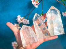 Load image into Gallery viewer, Large Clear Quartz towers
