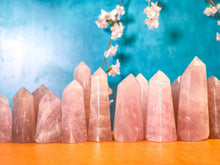 Load image into Gallery viewer, Rose Quartz tower
