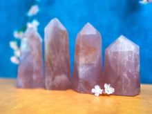 Load image into Gallery viewer, DISCOUNTED Rose Quartz towers
