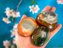 Load image into Gallery viewer, Polychrome Jasper Palmstones
