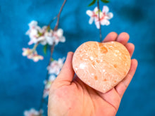 Load image into Gallery viewer, Orange Calcite Heart
