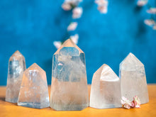 Load image into Gallery viewer, polished clear Quartz towers
