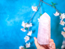 Load image into Gallery viewer, Rose Quartz tower
