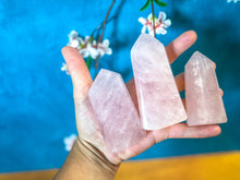 Load image into Gallery viewer, Rose Quartz tower
