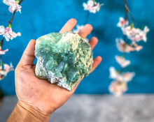 Load image into Gallery viewer, Green cubic Fluorite Mineral Specimen
