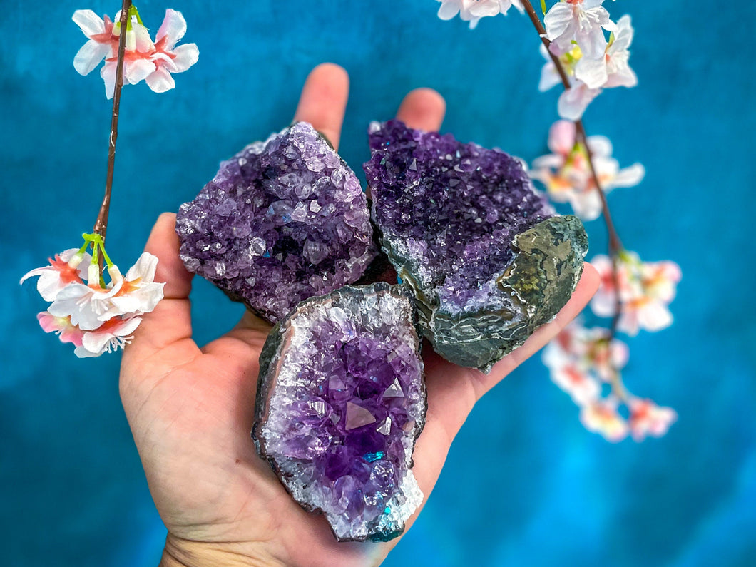 Beautiful Amethyst crystal clusters