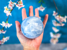 Load image into Gallery viewer, BLUE CALCITE crystal ball
