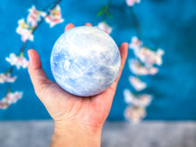 Load image into Gallery viewer, BLUE CALCITE crystal ball
