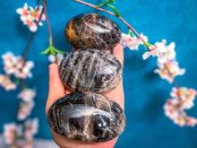 Load image into Gallery viewer, Black Moonstone Palmstones
